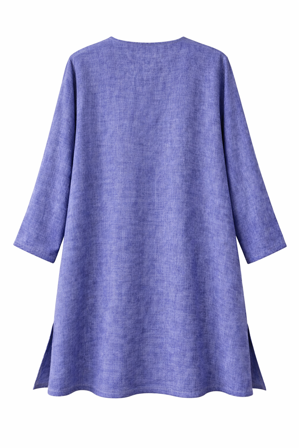 Pamuk Keten Tunik (Mavi)